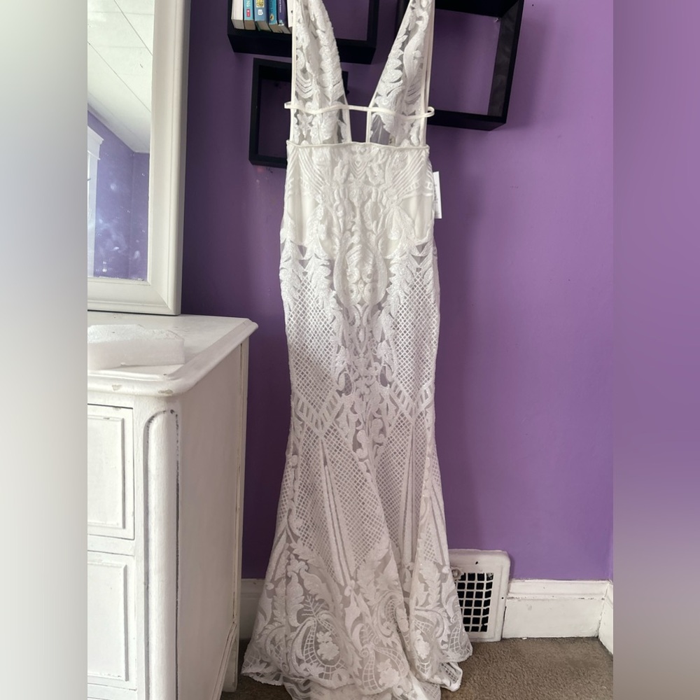 White Elyse Dress - Alamour the Label